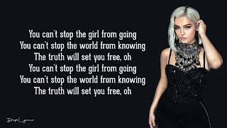 Bebe Rexha  You Can't Stop The Girl Lyrics