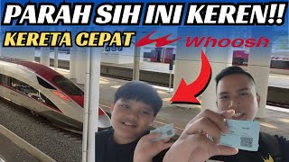 KERETA CEPAT WHOOSH!! DE AL KAGET PINTU BISA KEBUKA SENDIRI