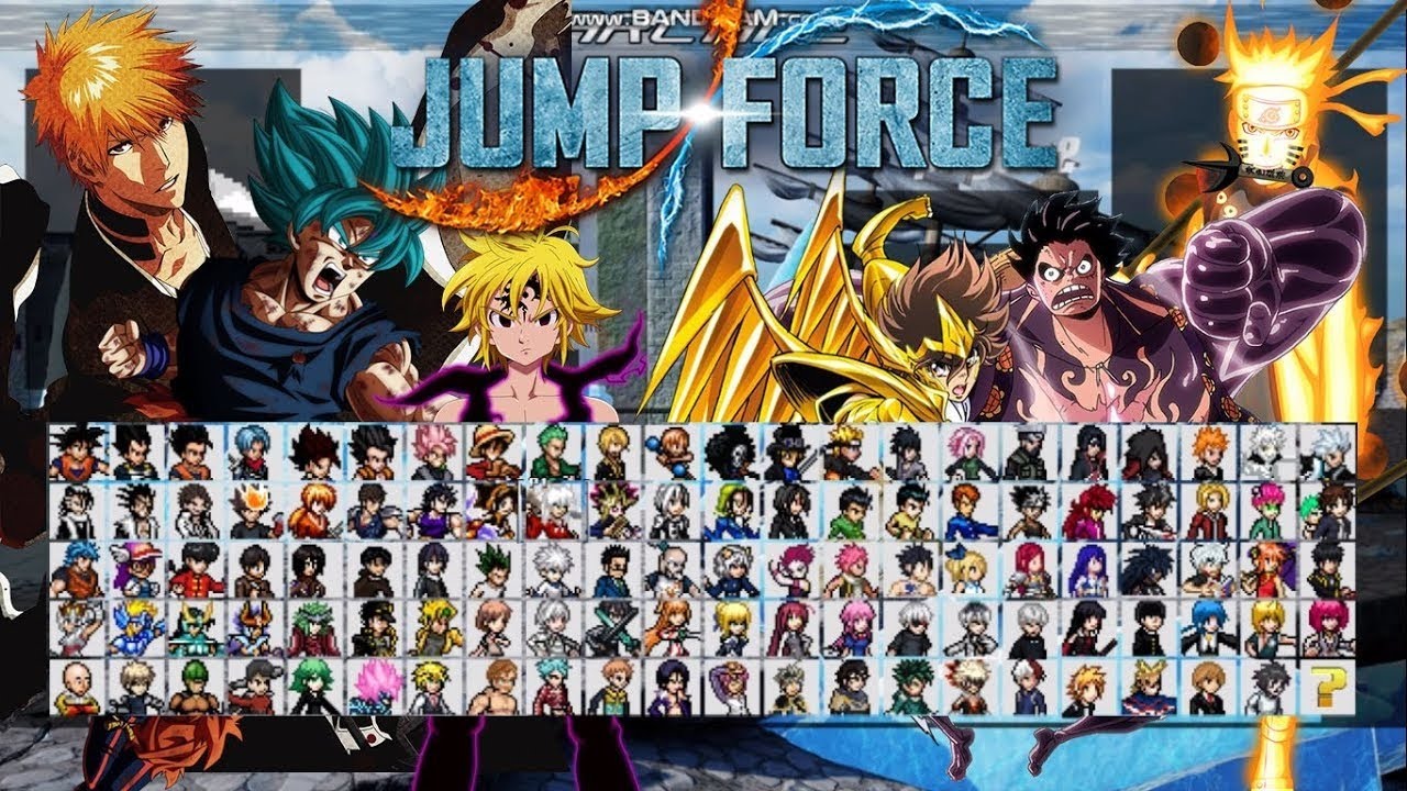 Jump force mugen на андроид. Jump Force Mugen v6. Jump Force Mugen v8. Jump Force Mugen v7. Jump Force Mugen 8.