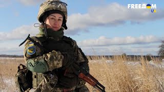 Украинские женщины в рядах ВСУ. Подвиги военных