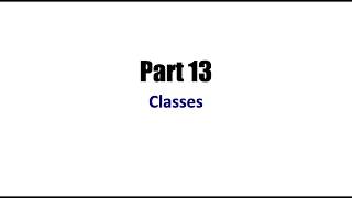 Learn Java Tutorial for Beginners, Part 13 Classes and Objects