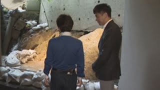 大雨被害から1週間 復旧に懸命の老舗温泉旅館に きのうの雨でまた土砂が…愛知・蒲郡市の三谷温泉　平野屋【大石邦彦取材】