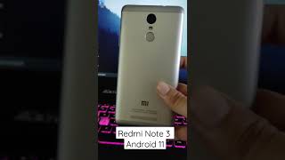 Dot OS 5.1.3 Android 11 on Redmi Note 3