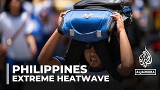 Philippines heatwave: Schools stay shut and govt issues health alert