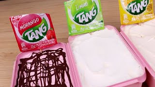 ¡Prepara 4 litros de helado con solo 1 Tang Juice Pack! Rinde mucho!