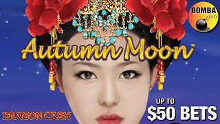 🌚 Autumn Moon ~  Dragon Cash  up to $50 SPINS at The Cosmopolitan in Las Vegas Slot Machine Play