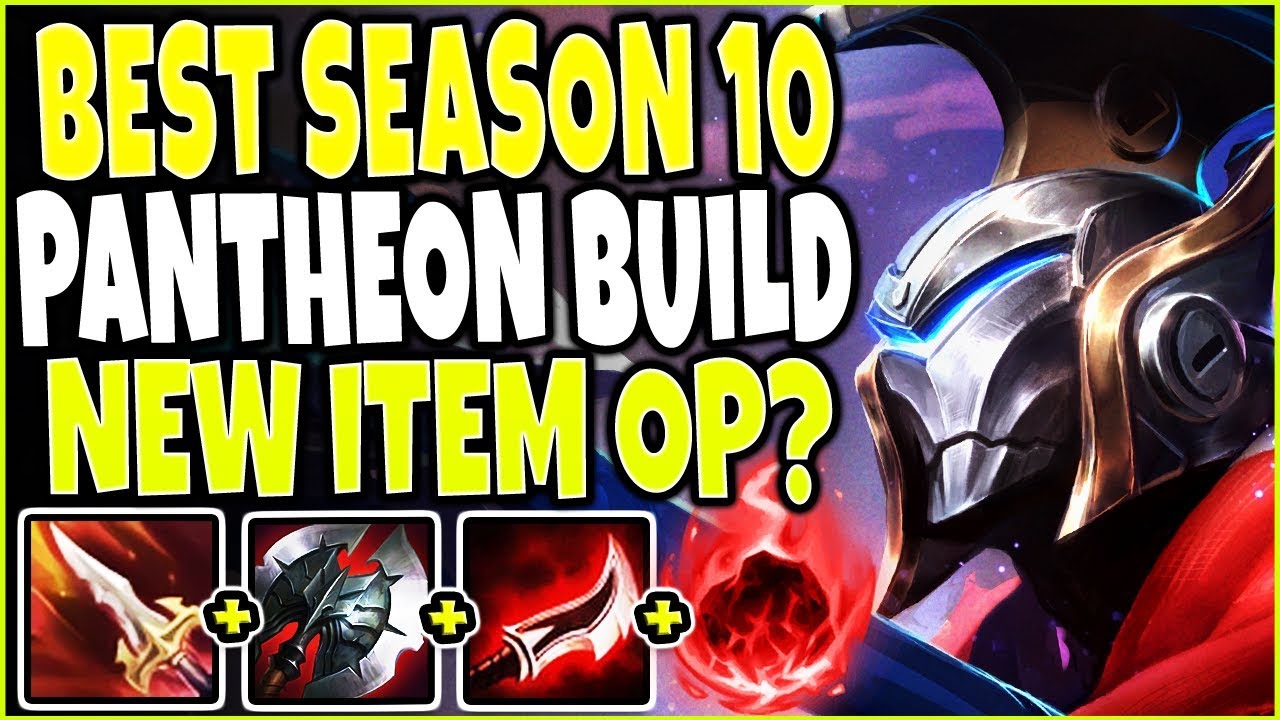 BEST SEASON 10 PANTHEON BUILD GUIDE 🔥 IS NEW ITEM OP? 🔥 LoL TOP ...