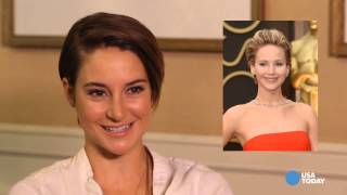 Would Shailene Woodley arm wrestle Jennifer Lawrence?