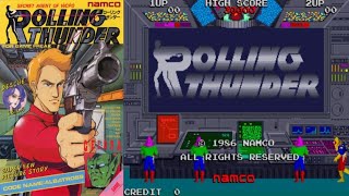 ローリングサンダー 全曲集 ナムコ [ROLLING THUNDER All BGM namco]