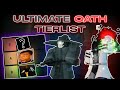 ULTIMATE OATH TIERLIST | DEEPWOKEN