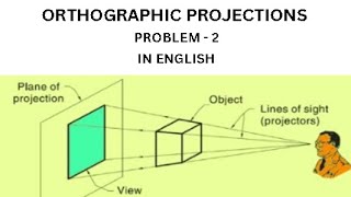 ORTHOGRAPHIC PROJECTINS (PROBLEM - 2)