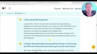 Zweifelsfragen zur Energiepreispauschale EPP FAQ BMF Bundesfinanzministerium Finanzverwaltung