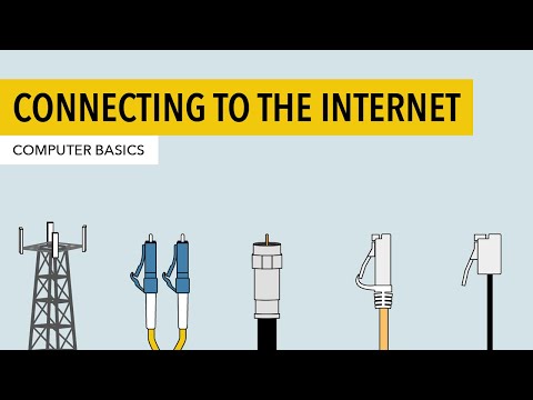 How to Connect a Computer to the Internet