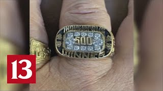 Arie Luyendyk finds missing ring