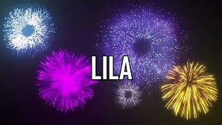 ♪♪ FELIZ CUMPLEAÑOS LILA  ♪♪