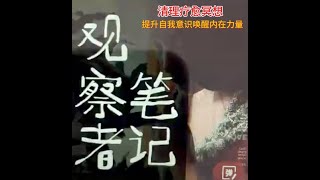 观察者笔记 16 - 清理疗愈冥想