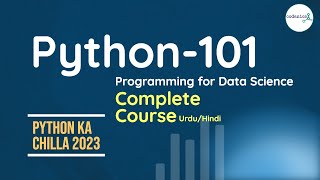 Python-101 for Data Science in Urdu/Hindi - Complete Course