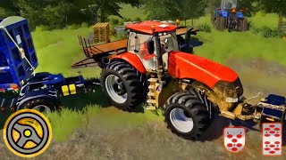 Grand Modern Tractor Driver 2021 - Farming Vehicles Driving Sim | Android Gameplay