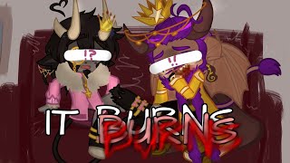 it burns, burns, burns! // Cuphead AU [one-sided Devildice] // DESC. FOR INFO