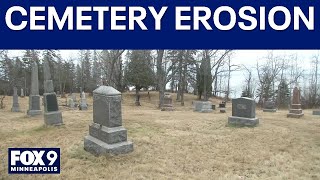 Duluth's Scandia Cemetery threated by shoreline erosion
