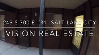 Video Tour:  249 S 700 E #31, Salt Lake City