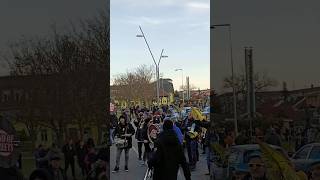 Dunaszerdahely DAC 🇭🇺 Parade Band of Streets, Dunajská Streda vs Slovan Bratislava 🇸🇰 Slovakia