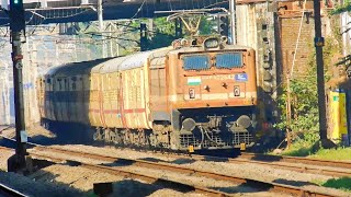 22954 AHMEDABAD - MUMBAI CENTRAL GUJARAT SF EXPRESS RUNNING TOWARD DESTINATION || INDIAN RAILWAY