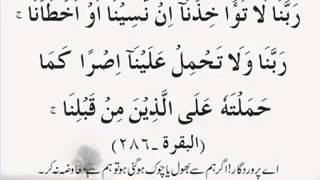 Dua from Quran by sudais (Urdu translation)