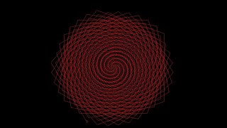 Pattern 1 : Creation Of Immersive Spiral Pattern In Python Using Turtle | Coding Fun