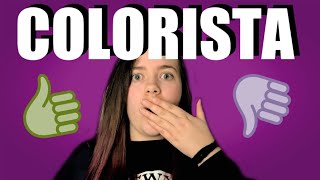 COLORISTA : je teste les cheveux violets