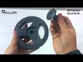 How to Replace Shopping Trolley Tire Pin - www.roller.pk