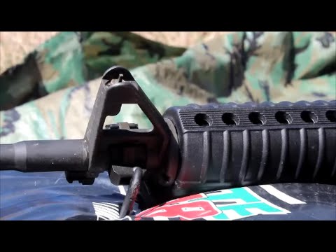 How To Zero Your AR-15 (Iron Sights) How To Zero Your AR-15 (Iron Sights)