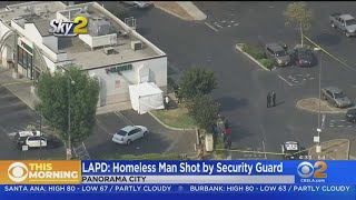 Security Guard Arrested In Shooting Death Of Homeless Man Outside 7-Eleven In Panorama City