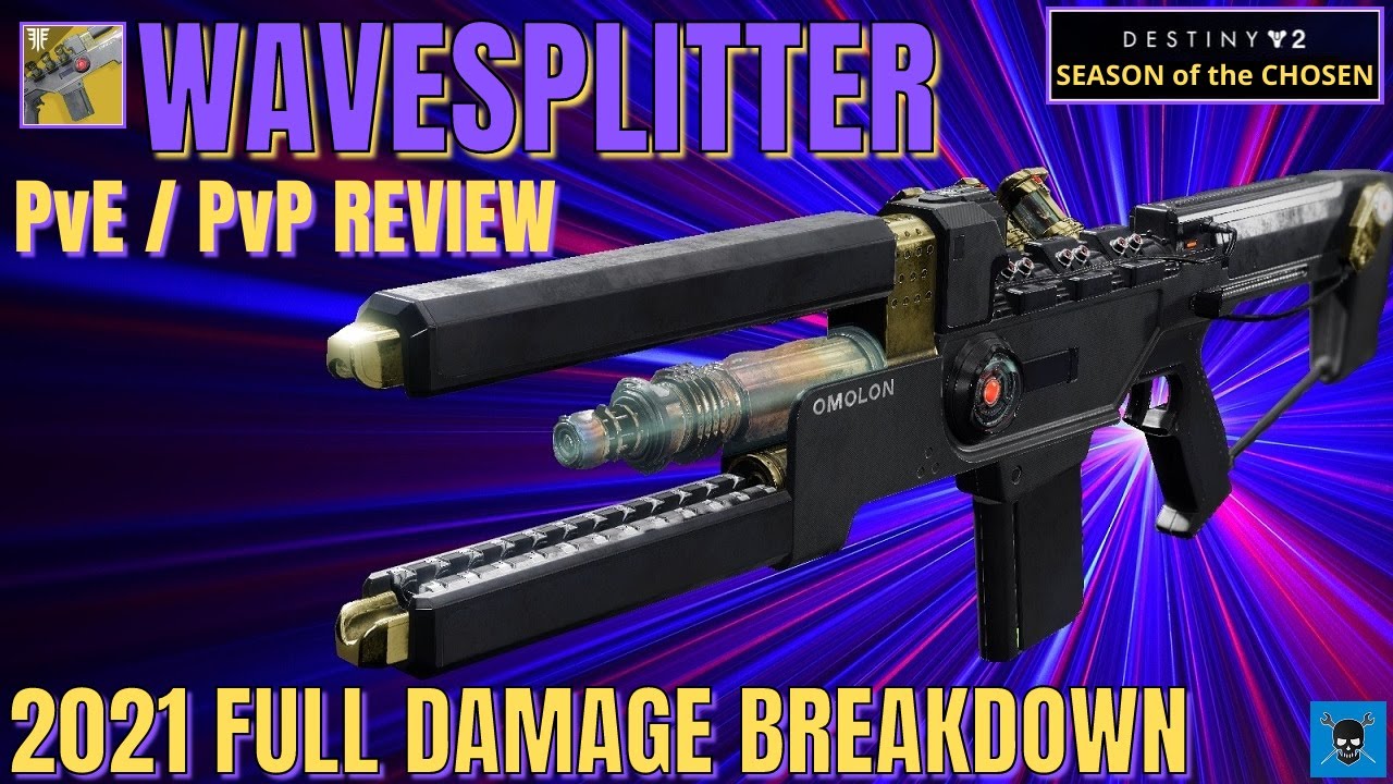 WAVESPLITTER [Destiny 2] An Exotic Trace Rifle Worth Using In 2021 ...