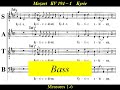 Mozart - KV194 - Missa Brevis in D major - 1.Kyrie - Bass