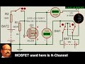 N- MOSFET conducting from Source to Drain