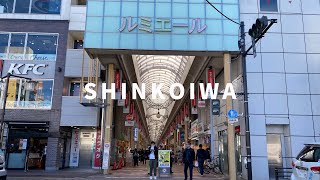 【4K Tokyo Walking Tour】Shinkoiwa／Macaron、Shopping Street