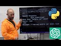 Manual Training of Voice Powered AI Computer (OpenAI, Python, SQLite, Google Voice)