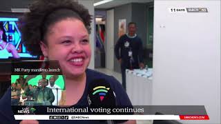 Voting Abroad | Voters share their thoughts about latest developments in South Africa