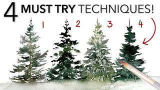 4 Simple HACKS for creating PERFECT Christmas Trees!
