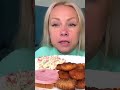 мукбанг салат mukbang наггетсыссыром мукбангбутерброды еда вкусно рецепты