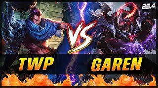 TheWanderingPro - Yasuo vs Garen MID Patch 25.4 - Challenger Yasuo Gameplay