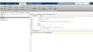 Bisection Method in MATLAB