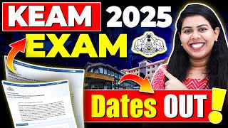 🚨KEAM 2025 BTech Entrance Exam Date Out!📅Engineering Exams 2025 #KEAM #KEAM2025 #Shorts #BTech