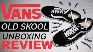 Vans Old Skool - UNBOXING/REVIEW (on-feet)