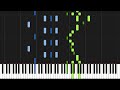 Scott Joplin - Pineapple Rag (Piano Tutorial) [Synthesia]