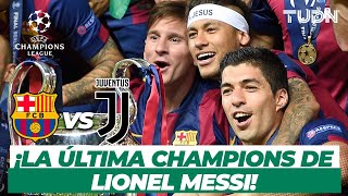 🏆 ¡LA INOLVIDABLE! Así vivió Messi su última Champions League con el Barcelona | TUDN