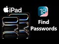 iOS 18: How To Find Passwords On iPad