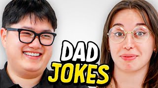 Dad Jokes | Don't laugh Challenge | Alan vs Abby | Raise Your Spirits