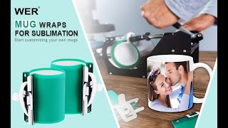 WER 3D Sublimation Silicone Mug Wrap